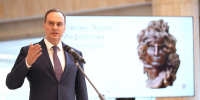 Артём Здунов выступил на открытии выставки Степана Эрьзи в Москве   - Правительство Республики Мордовия