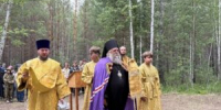 Епископ Константин совершил Божественную литургию на территории «Разведческой заставы» - Братск-Православный
