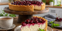 Беру 400 г творога и 400 г вишни, готовлю нежный пирог: вкуснее магазинного чизкейка - Кубанские Новости