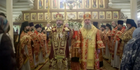 Архиерейское богослужение на Ганиной Яме в преддверии Царских дней - Нижнетагильская епархия
