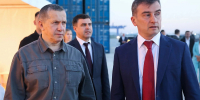 Юрий Трутнев оценил ход строительства ТЛЦ «Артём» – крупнейшего «сухого порта» России - Администрация Приморского края