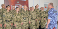 Более 130 зауральцев отправились на службу в подразделения Росгвардии - Росгвардия