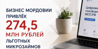 Бизнес Мордовии привлёк 274,5 млн рублей льготных микрозаймов в первом полугодии 2026 года - Администрация города Саранск
