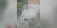Пожар произошел рядом с "Москва-Сити" - M24.Ru