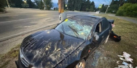 Не гони! Как случилось ночное опрокидывание автомобиля в Тольятти - ТК ТОЛЬЯТТИ 24