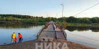 Понтонный мост через Оку закрыли из-за подъема воды - Телерадиокомпания Ника