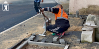 Во Фрунзенском районе продолжаются работы по благоустройству дворов - Мэрия города