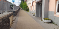 За разрушенную пешеходную зону на Шнырёва на подрядчика подали в суд - Истра.РФ