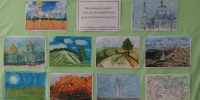 Выставка рисунков к 98-летию Белгородского округа открылась в Беловском - Сетевое издание Знамя 31