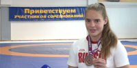Екатерина Радышева, бронзовый призёр первенства Европы 2026 по вольной борьбе. Интервью - Калининградская ГТРК