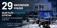 От беспилотников до медицинских технологий: студенты Бурятии выиграли 29 миллионов рублей на развитие стартапов - Министерство образования