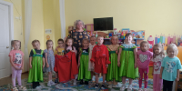 Фольклорный час «Просторная, как Русь, косоворотка» 0 - Полысаевская ЦБС