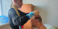 Священник Димитрий Викулин совершил Таинство Крещения в Сосновском доме социального обслуживания - Пензенская Епархия