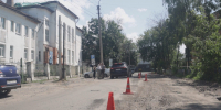 На улице Юных Пионеров в Костроме продолжается дорожный ремонт - ГТРК Кострома