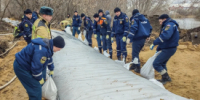 Курганская область направляет в Свердловскую область 1200 метров водоналивных дамб - Новый мир