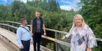 Мост через Брусовицу обновят. - Город Новодвинск