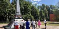 Посещение мемориального комплекса «Хацунь» накануне Дня партизан и подпольщиков. - Федеральное казначейство