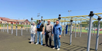 Партийцы «Единой России» проверили безопасность детских и спортивных площадок в районах Чечни - ИА Грозный-информ