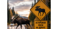 ВНИМАНИЕ, ВОДИТЕЛИ! ЛОСИ НА ДОРОГАХ!. - Верховажский муниципальный округ