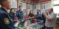 Представители Молодежного совета посетили музей Уфимского поисково-спасательного отряда МЧС России - ГУ МЧС России по РБ