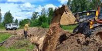 В поселке Красный Октябрь обновляют более 7 километров водопроводных сетей - Progorod33.Ru