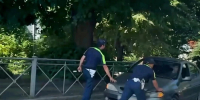 В Светлогорске полицейские помогли водителю с заглохшей машиной - Kaskad.TV