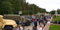 Восьмой бронепробег «Дорога Мужества» прибыл в Выксу! (фото) - Wyksa.Ru