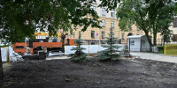 В центре Пензы началось обустройство нового сквера у здания правительства - ПензаСМИ