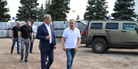 Радий Хабиров ознакомился с ходом реконструкции парка им.Ленина в Уфе - Аургазинский вестник