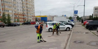 Коммунальные службы Вологды продолжают уборку города - OnlineVologda.Ru