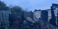 Ночной пожар в Ставропольском районе - Центр по делам гражданской обороны, пожарной безопасности и чрезвычайным ситуациям