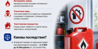 О безопасном хранении бензина - Калтанский городской округ