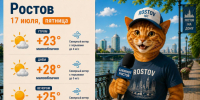 В Ростове 17 июля до +28 градусов и малооблачно - Bloknot-Rostov.Ru