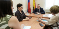 Депутат Воронежской городской Думы Валерий Данилов (фракция «Единая Россия») провел тематический прием граждан в управе Ленинского района - Городская Дума