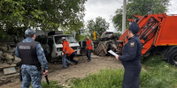 В Абинске судебные приставы остановили разрастание несанкционированной  свалки - УФССП