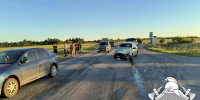 Две «Лады» не поделили трассу: есть пострадавший - SyasNews.Ru