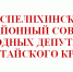 Очередная сессия РСНД. - Поспелихинский район