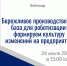Приглашаем на вебинар «Бережливое производство как база для роботизации: формируем культуру изменений на предприятии» - ТПП