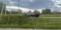 «Нива» перевернулась на дороге Калуга – Перемышль - Калужский перекрёсток