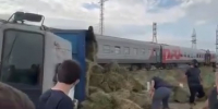 В Бабаюртовском районе Дагестана произошло столкновение пассажирского поезда с грузовым автомобилем - Бабаюртовские вести
