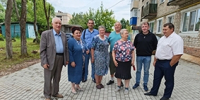 Новый облик дворовок - Газета Знамя труда