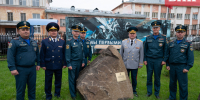 К вековому юбилею госпожнадзора в Коми появился памятный знак - Bnkomi.Ru