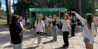 В Единый день фольклора специалисты Дома народного творчества провели программу для ребят из лагеря - Министерство культуры и туризма