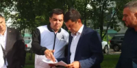 Агидель с рабочим визитом посетил и.о. министра культуры Республики Башкортостан Фанур Шайхисламов . - Город Агидель