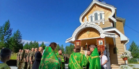 Всенощное бдение в канун памяти преподобного Сергия игумена Радонежского в Сергиевском храме г. Улан-Удэ - Улан-Удэнская и Бурятская епархия