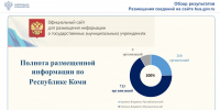 Обзор результатов размещения сведений на сайте bus.gov.ru - УФК по Республике Коми