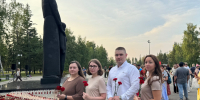 Представители Молодежного совета УФК по Омской области приняли участие во Всероссийской акции «Свеча памяти», посвященной 85-й годовщине начала Великой Отечественной войны - УФК по Омской области
