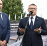 Алексей Текслер принял участие в закладке первого камня в основание нового терминала внутренних воздушных линий аэропорта Магнитогорска. Фото Людмилы Ковалевой, ИА «Первое областное» - Губернатор Челябинской области