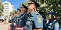  Курские пожарные получили награды и новые машины в честь 99-летия ГПН - Городские Известия