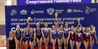Серебро финала  XIII летней Спартакиады учащихся по спортивной гимнастике завоевали спортсменки из Владимира - Министерство физкультуры и спорта